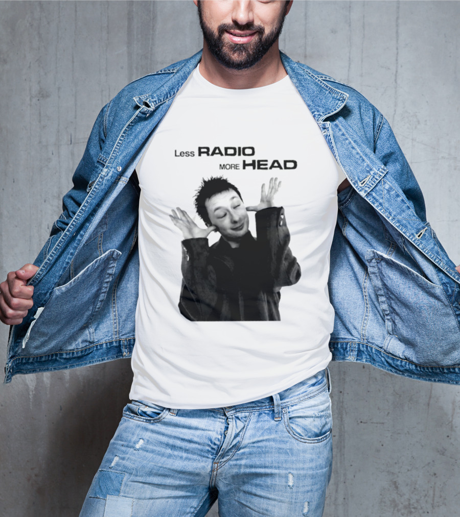 Thom Yorke Less Radio More Head Radiohead T-Shirt