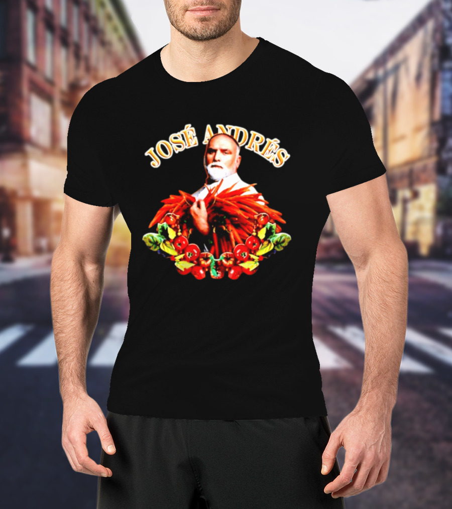 José Andrés Chef Culinary Creativity And Food Philanthropy T-Shirt