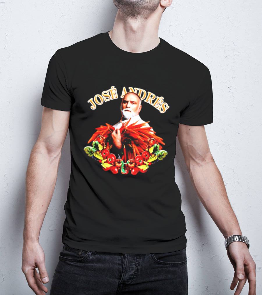 José Andrés Chef Culinary Creativity And Food Philanthropy T-Shirt