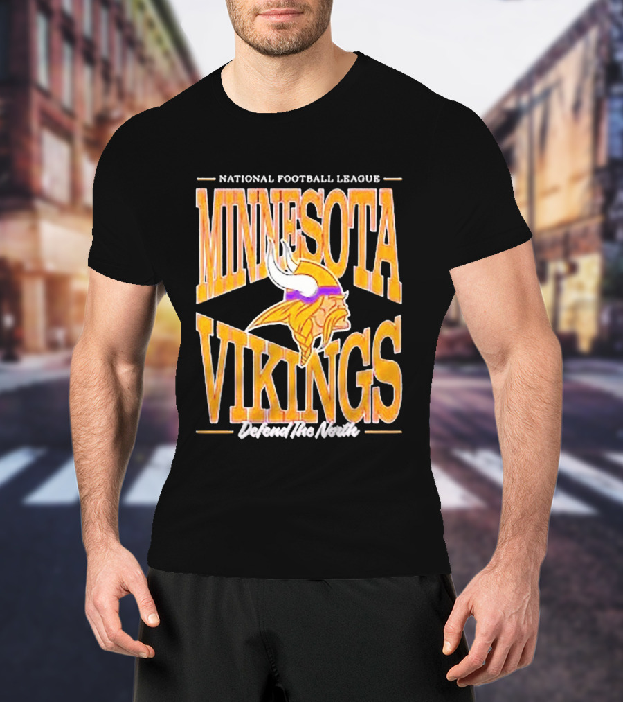 National Football League Minnesota Vikings Defend The North T-Shirt