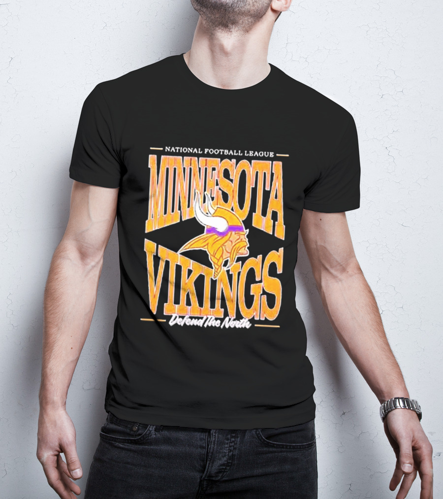 National Football League Minnesota Vikings Defend The North T-Shirt