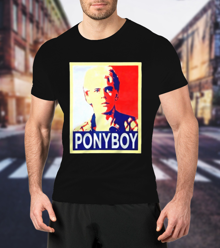 Ponyboy The Outsiders SE Hinton C Thomas Howell Iconic Pop T-Shirt