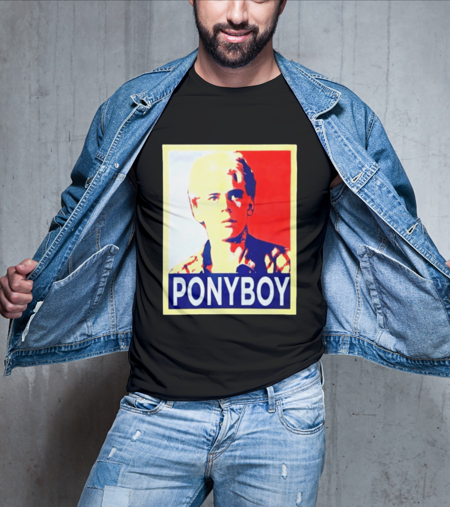 Ponyboy The Outsiders SE Hinton C Thomas Howell Iconic Pop T-Shirt