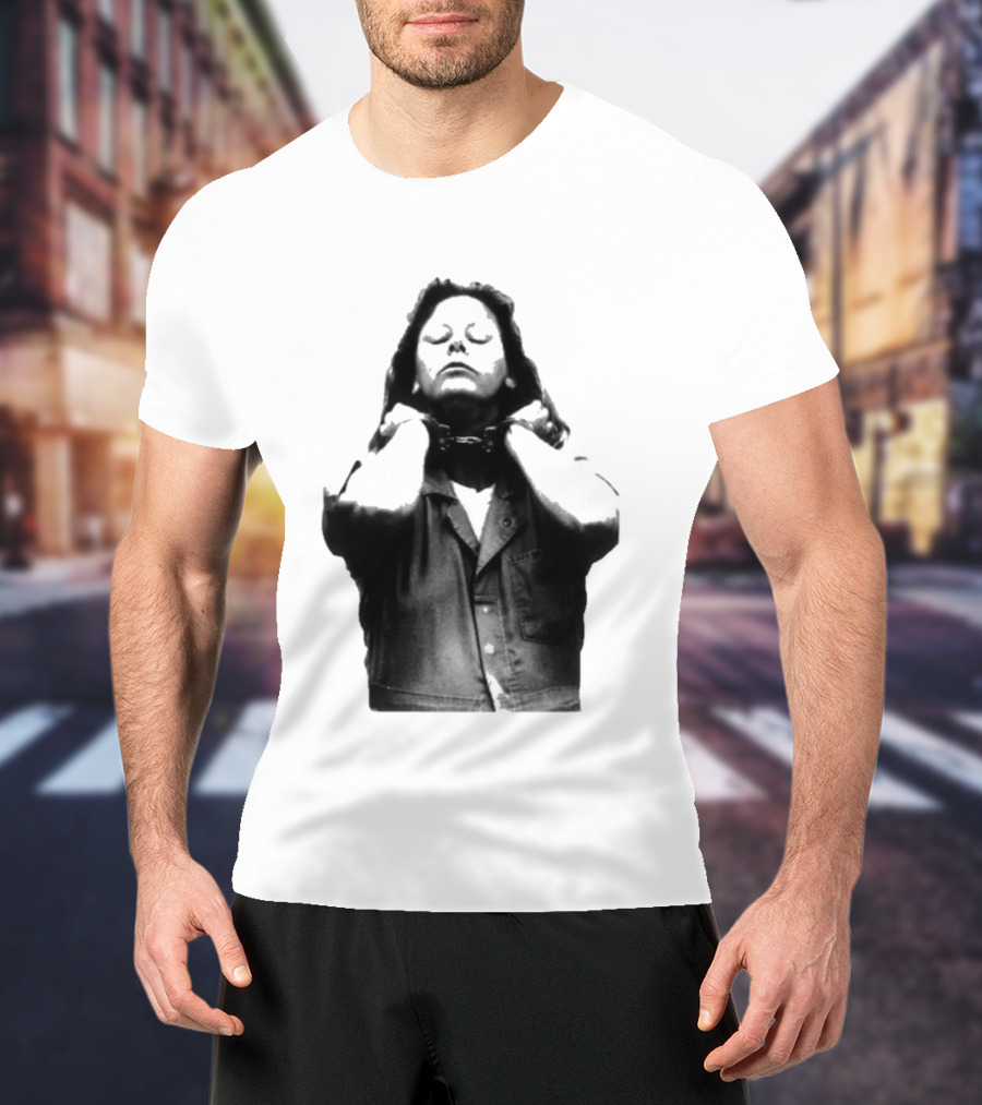 Aileen Wuornos Monochrome Shot Style Image T-Shirt