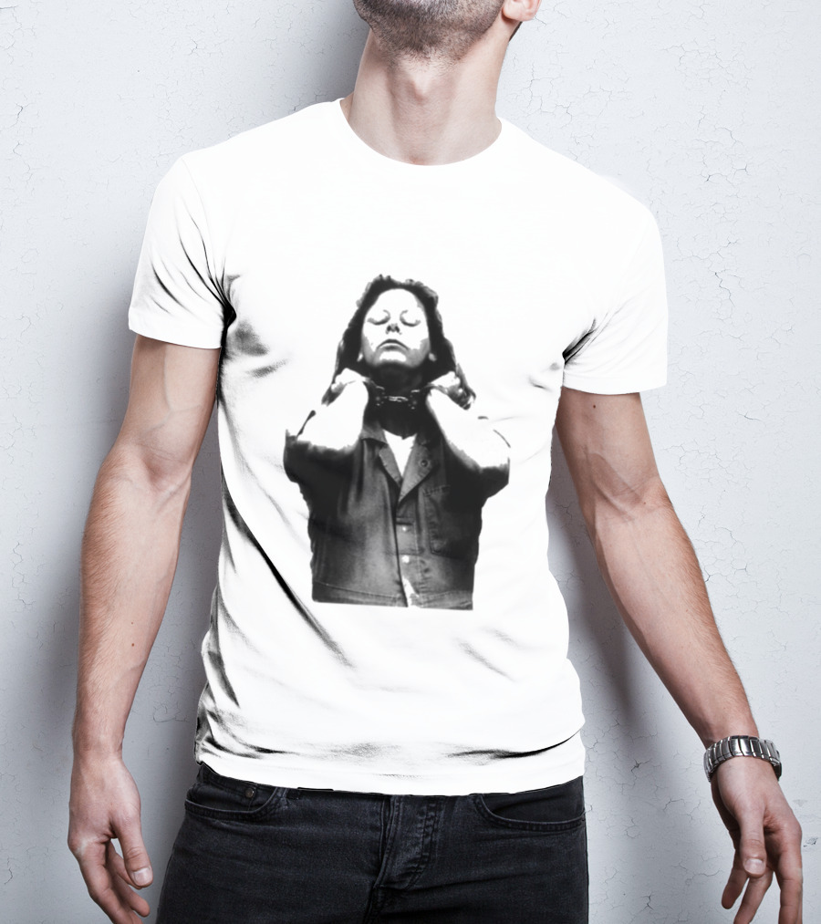 Aileen Wuornos Monochrome Shot Style Image T-Shirt