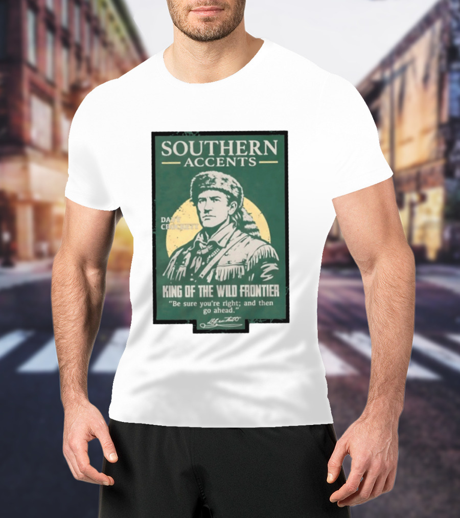 Southern Accents Davy Crockett King Of The Wild Frontier T-Shirt