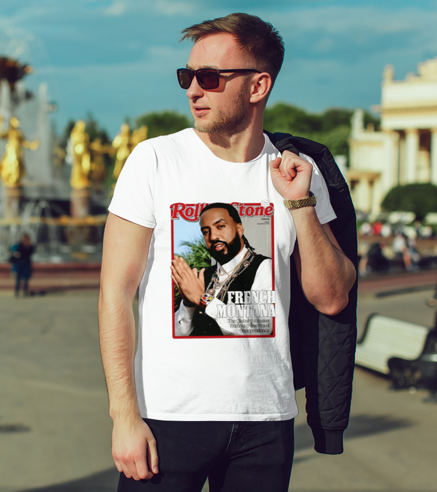 Rolling Stone Canada September 2026 French Montana Global Hitmaker New Era Of Independence T-Shirt