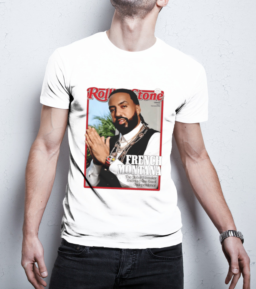 Rolling Stone Canada September 2026 French Montana Global Hitmaker New Era Of Independence T-Shirt