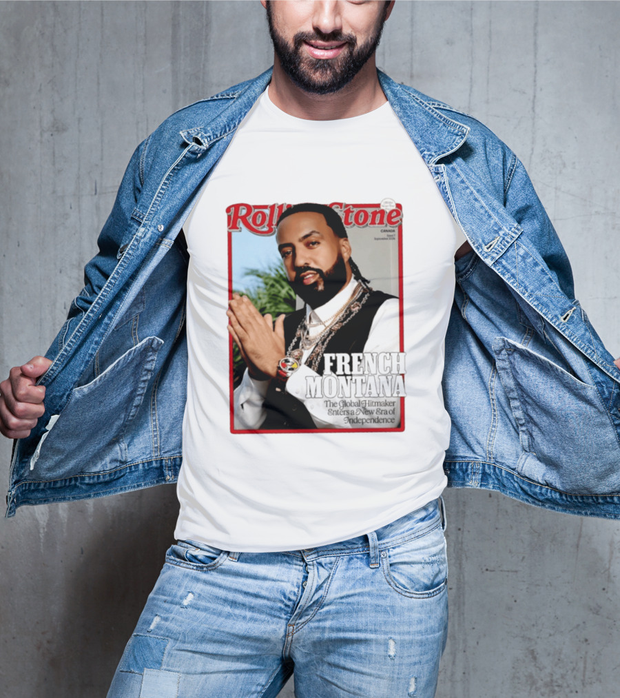 Rolling Stone Canada September 2026 French Montana Global Hitmaker New Era Of Independence T-Shirt