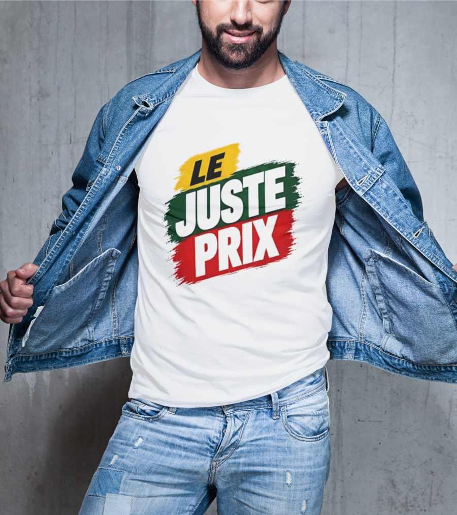 Le Juste Prix The Price Is Right Game Show T-Shirt