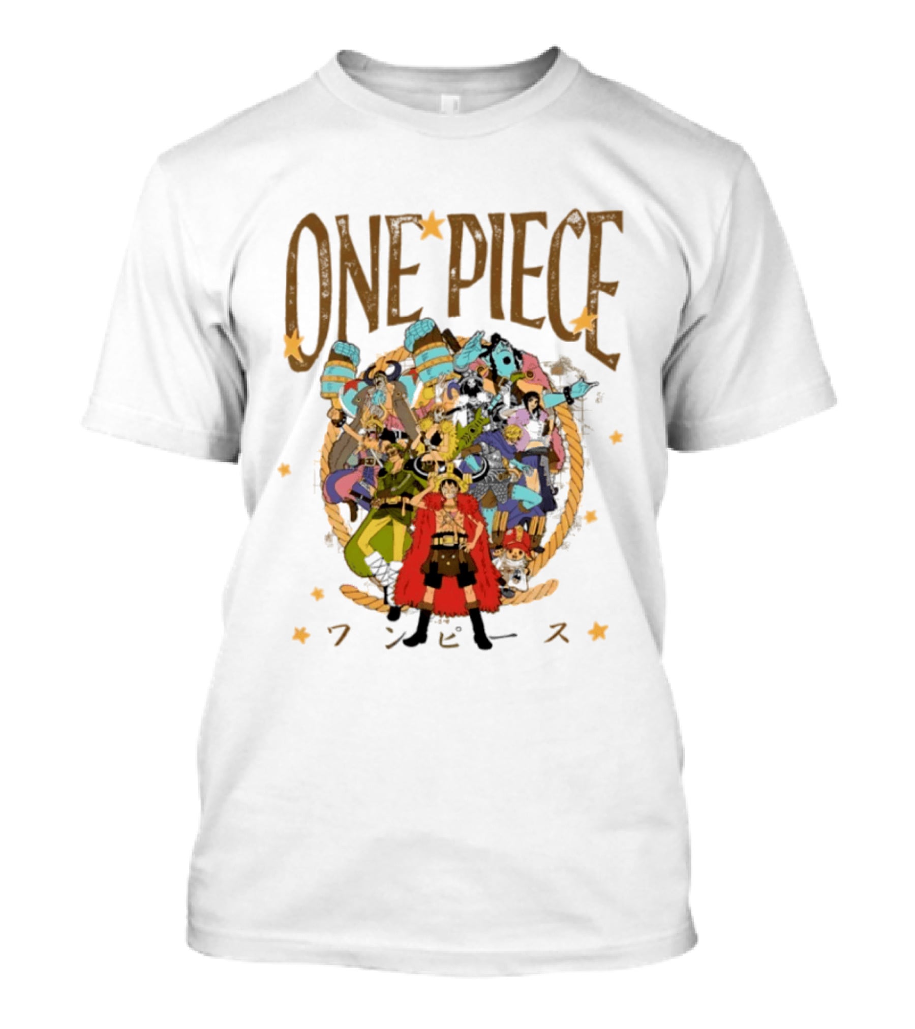 One Piece Elbaph Group Cartoon T-Shirt