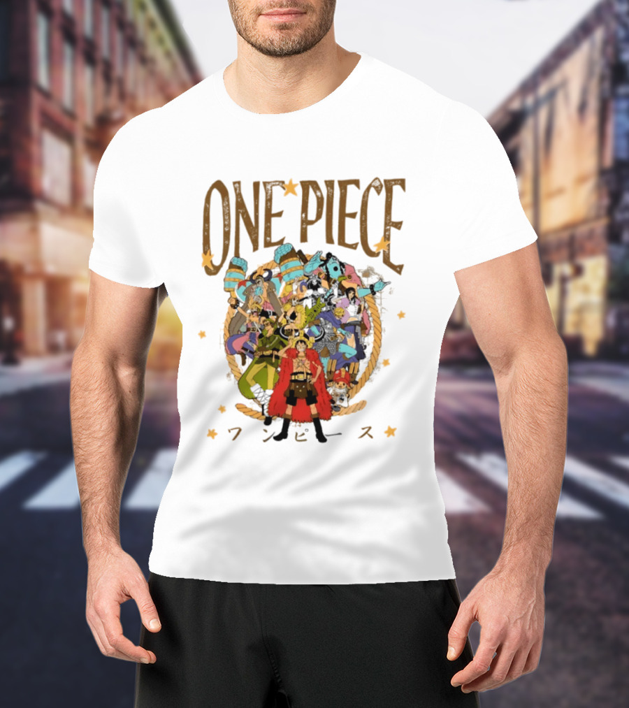 One Piece Elbaph Group Cartoon T-Shirt
