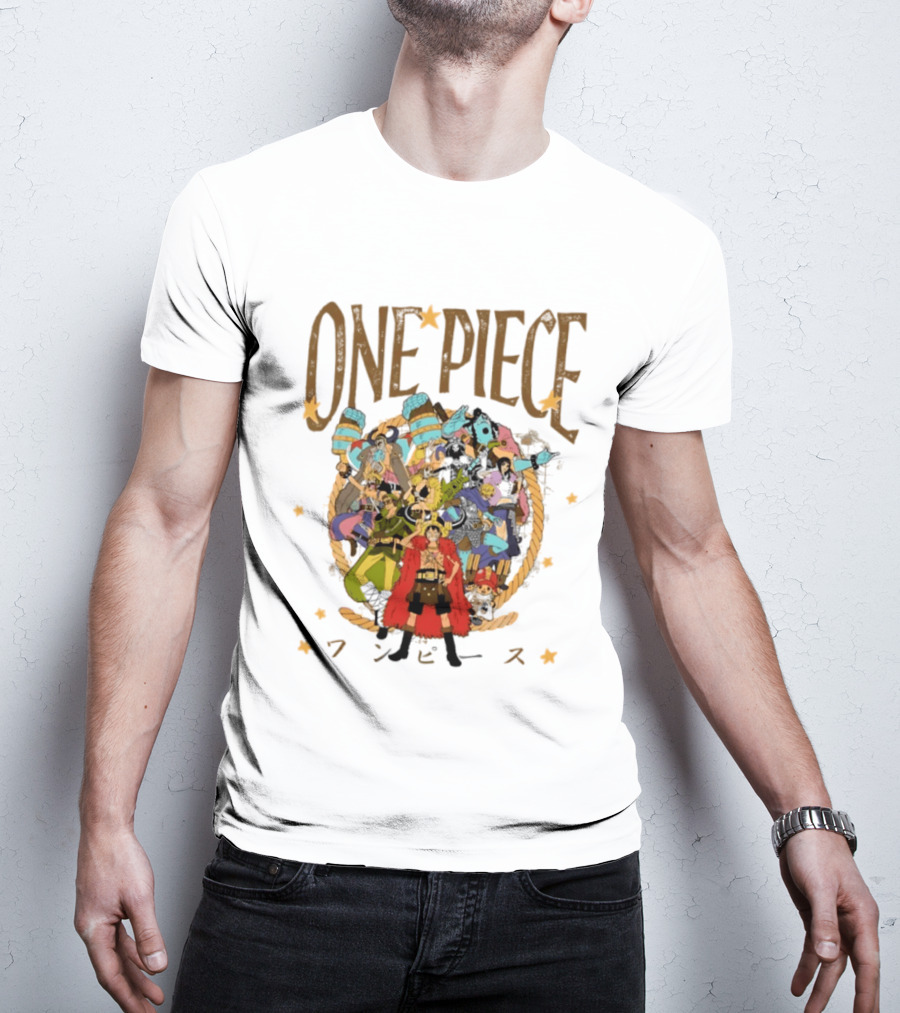 One Piece Elbaph Group Cartoon T-Shirt
