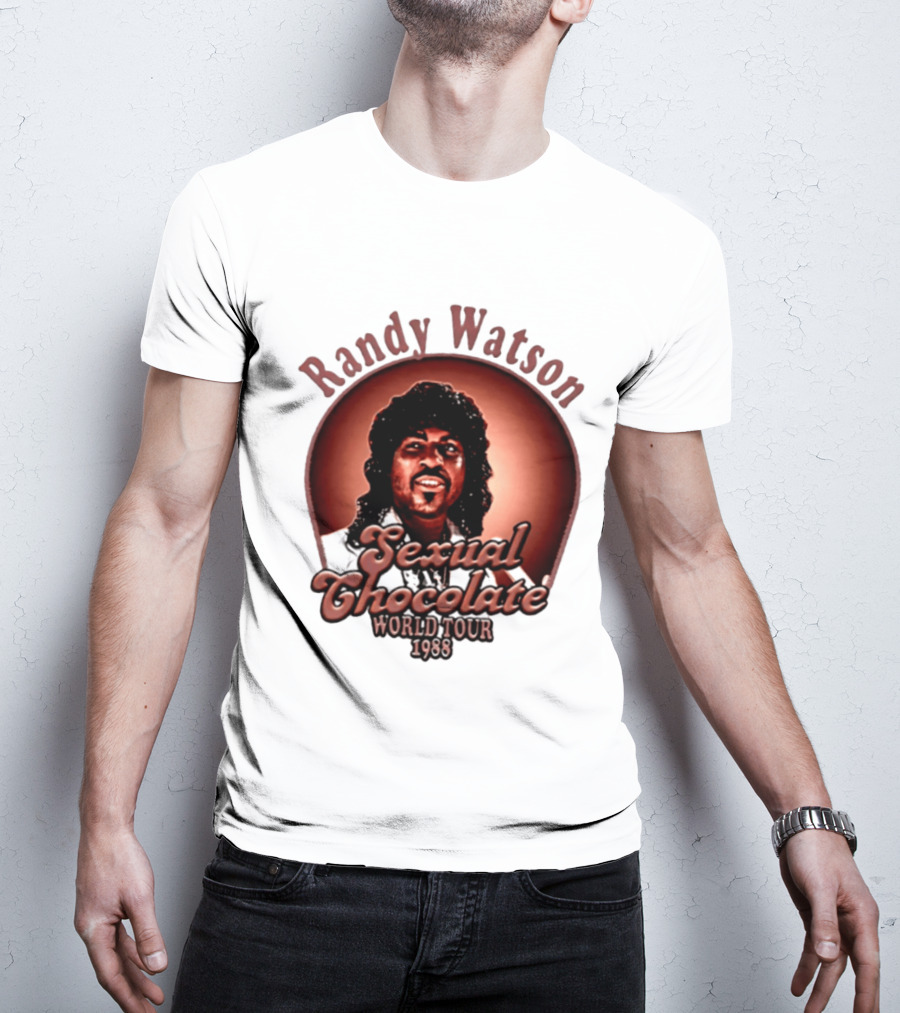 Randy Watson Sexual Chocolate World Tour 1988 Retro Concert T-Shirt