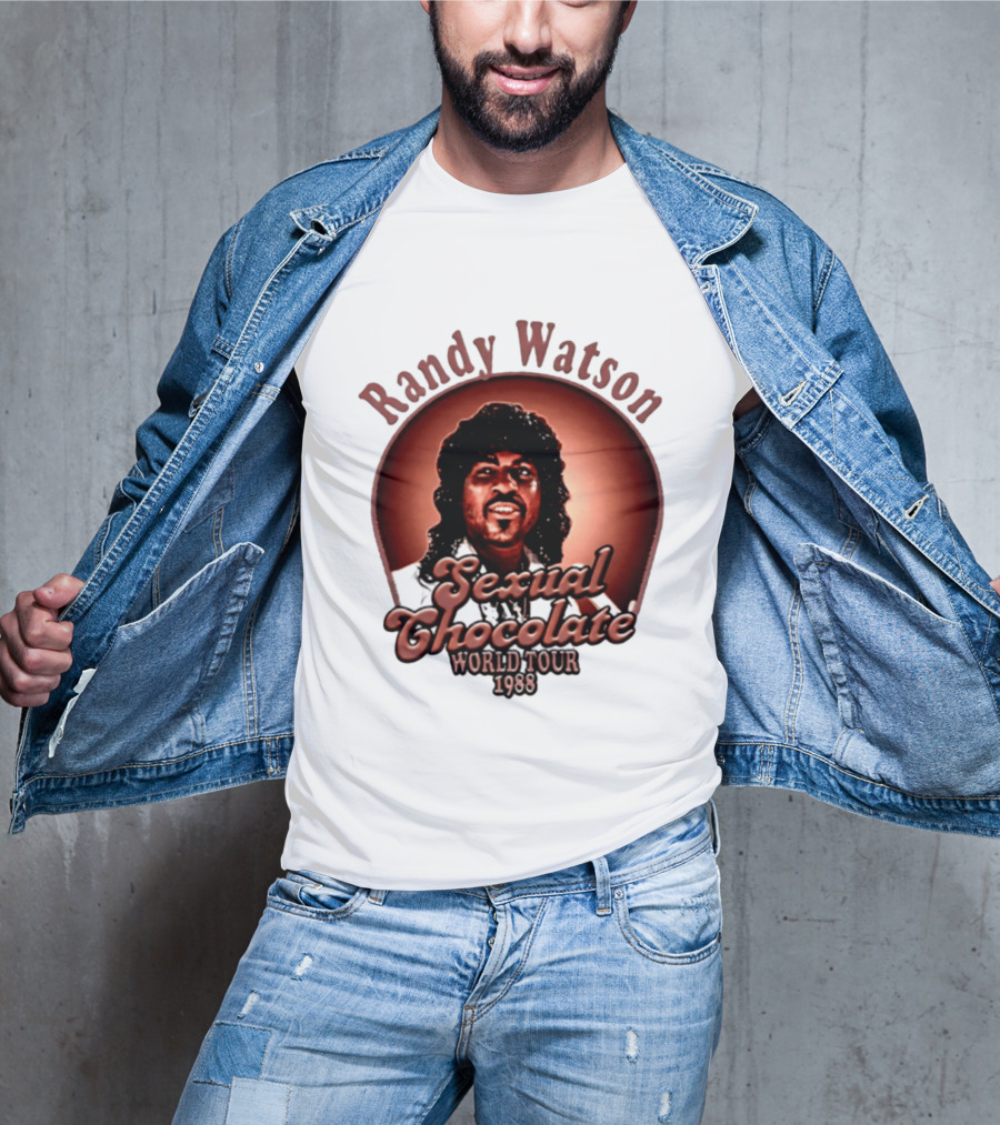 Randy Watson Sexual Chocolate World Tour 1988 Retro Concert T-Shirt