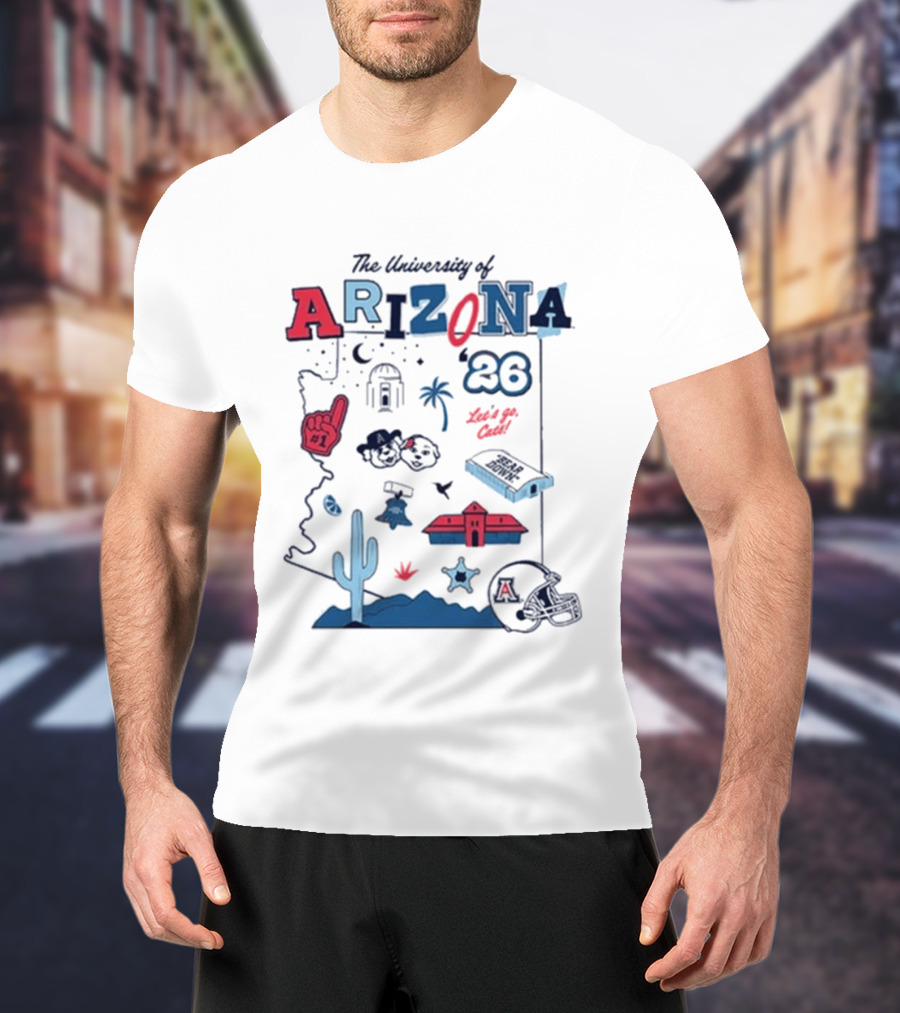 The University Of Arizona Family Weekend Gameday 2026 Arizona T-Shirt