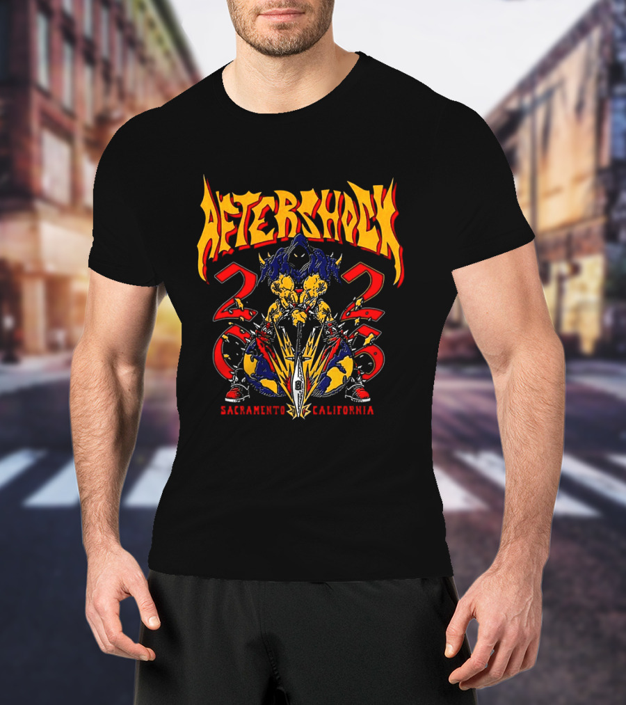 Aftershock Festival 2026 Sacramento California October 1 4 Eternia Event T-Shirt