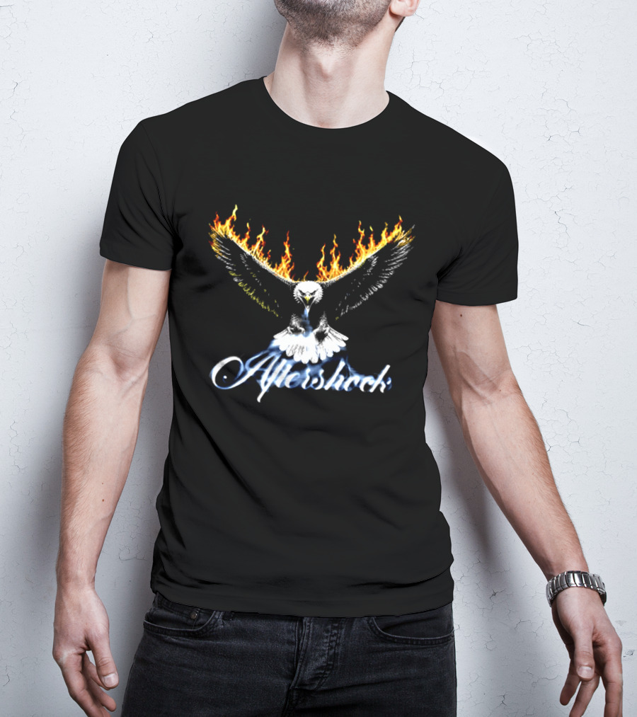 Aftershock Festival 2026 Sacramento CA October 1 4 2026 Flaming Wings T-Shirt