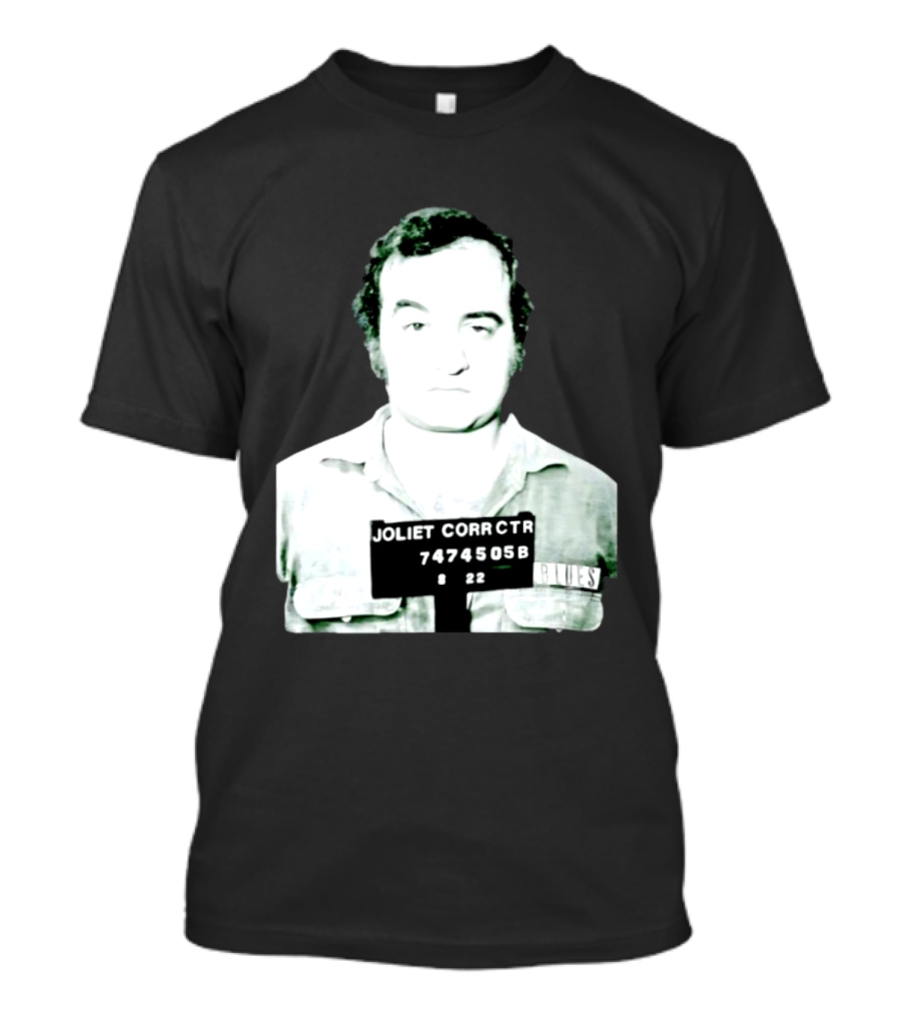 John Belushi Joliet Correctional Blues Shot 7474505B T-Shirt