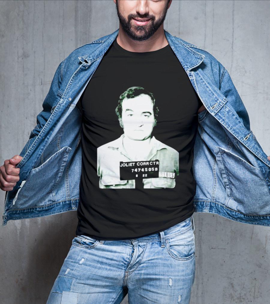 John Belushi Joliet Correctional Blues Shot 7474505B T-Shirt