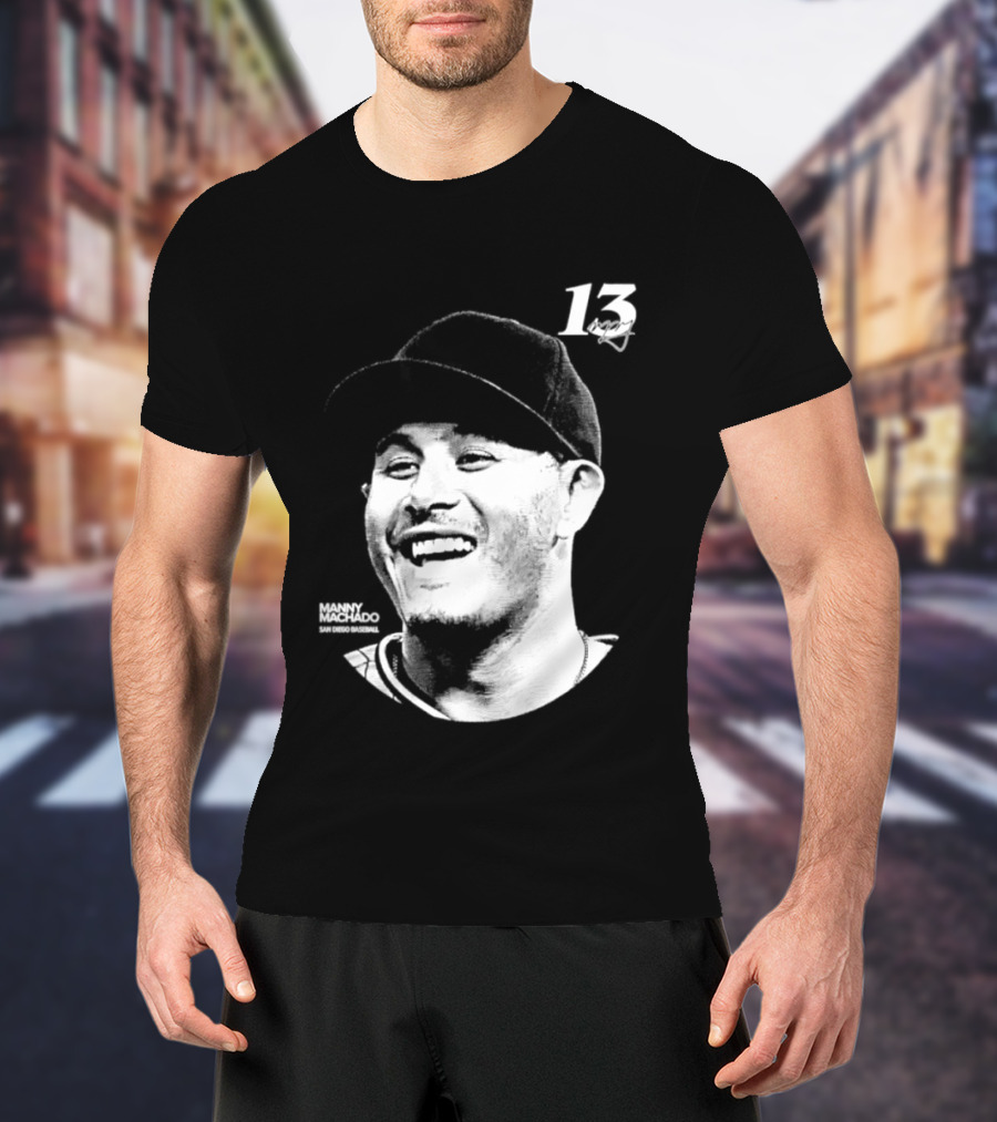 Manny Machado 13 San Diego Padres MLB Lineage Series 2026 T-Shirt