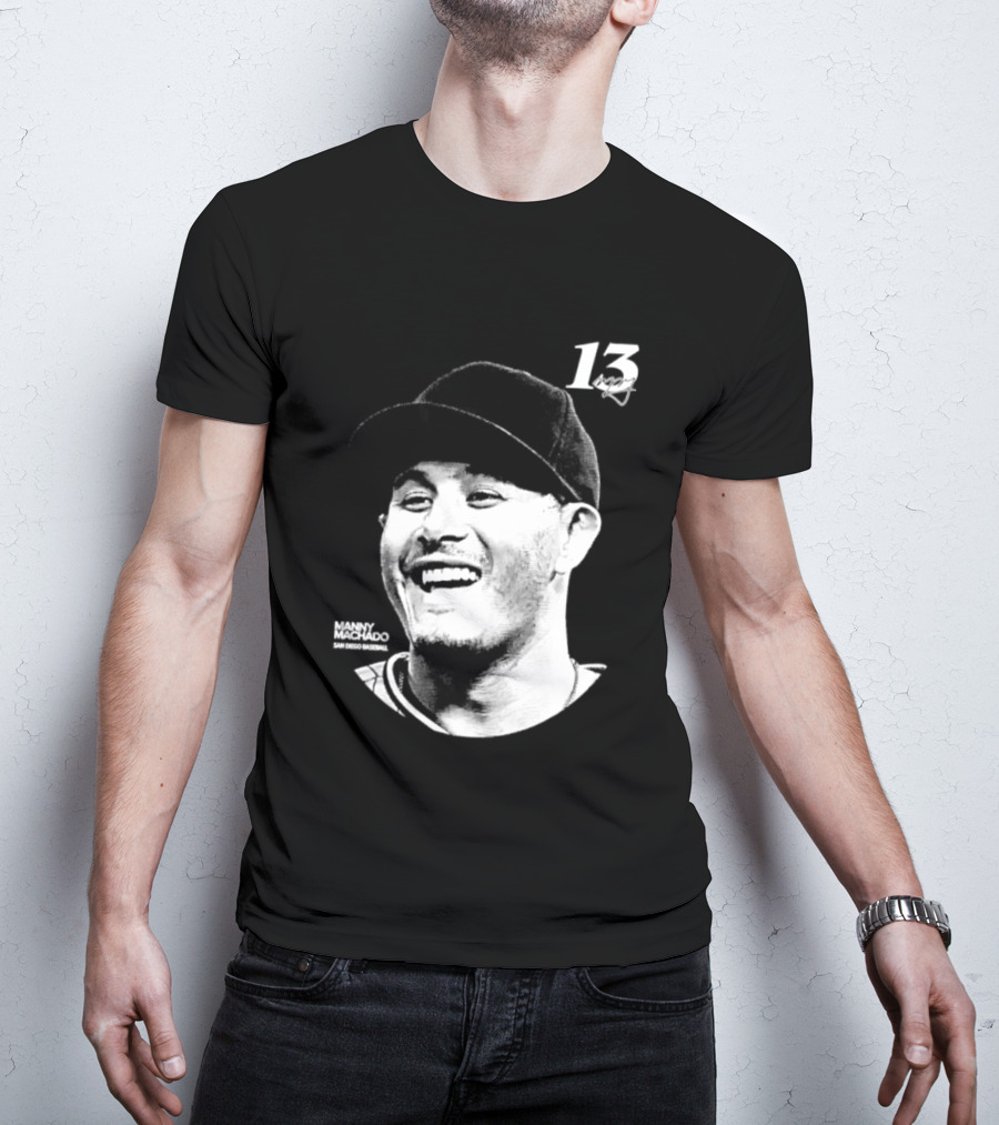 Manny Machado 13 San Diego Padres MLB Lineage Series 2026 T-Shirt