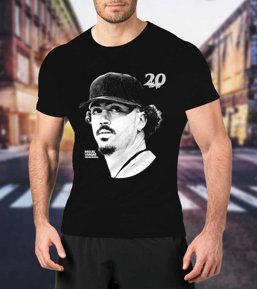 Miguel Vargas 20 Chicago White Sox MLB 2026 Lineage Series T-Shirt
