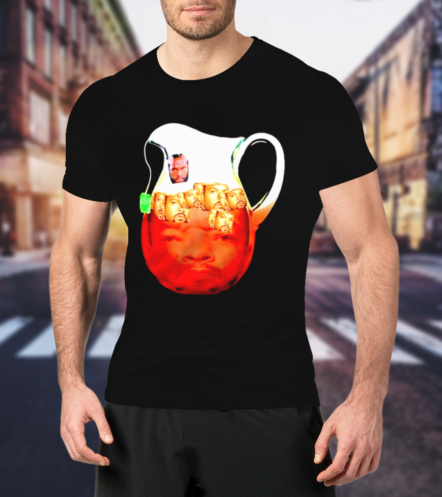 Mr T Ice Cube Ice Tea Pitcher Meme T-Shirt