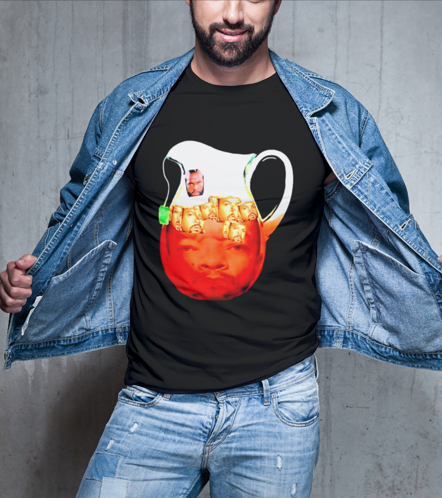 Mr T Ice Cube Ice Tea Pitcher Meme T-Shirt