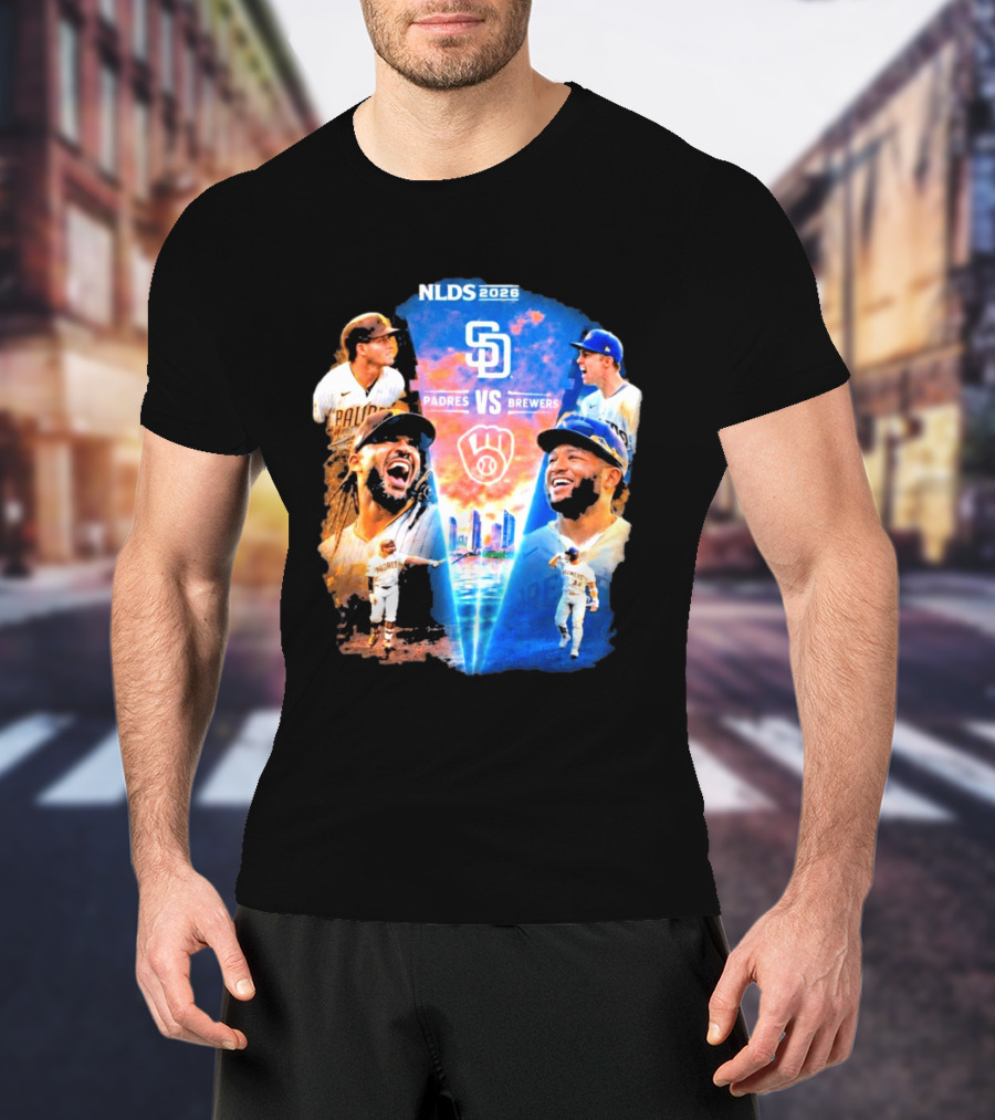 NLDS 2026 San Diego Padres Vs Milwaukee Brewers Showdown T-Shirt