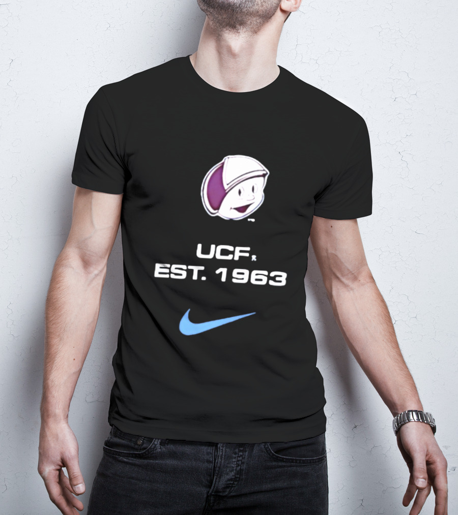 UCF Knights 2026 Space Game UCF Est 1963 Vintage Astronaut Nike T-Shirt
