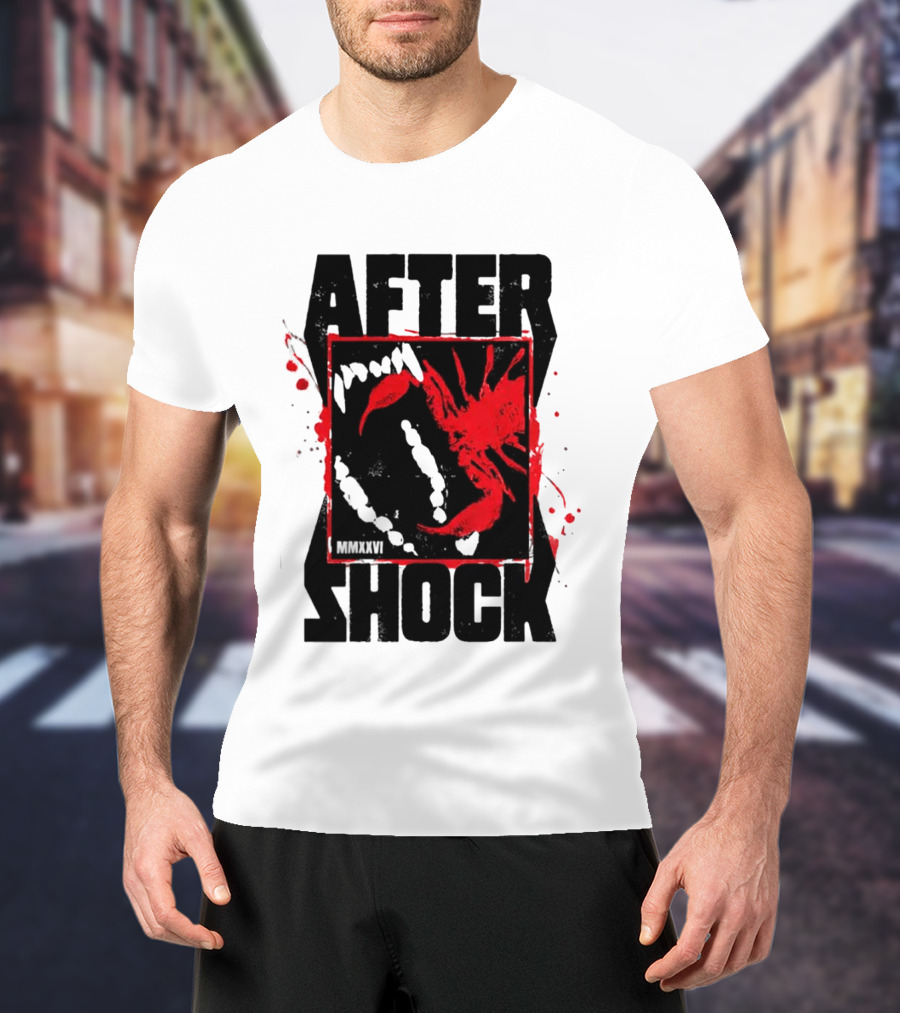 Aftershock Festival 2026 Sacramento CA October 1 4 2026 Scorpion XV Stinging Bite T-Shirt