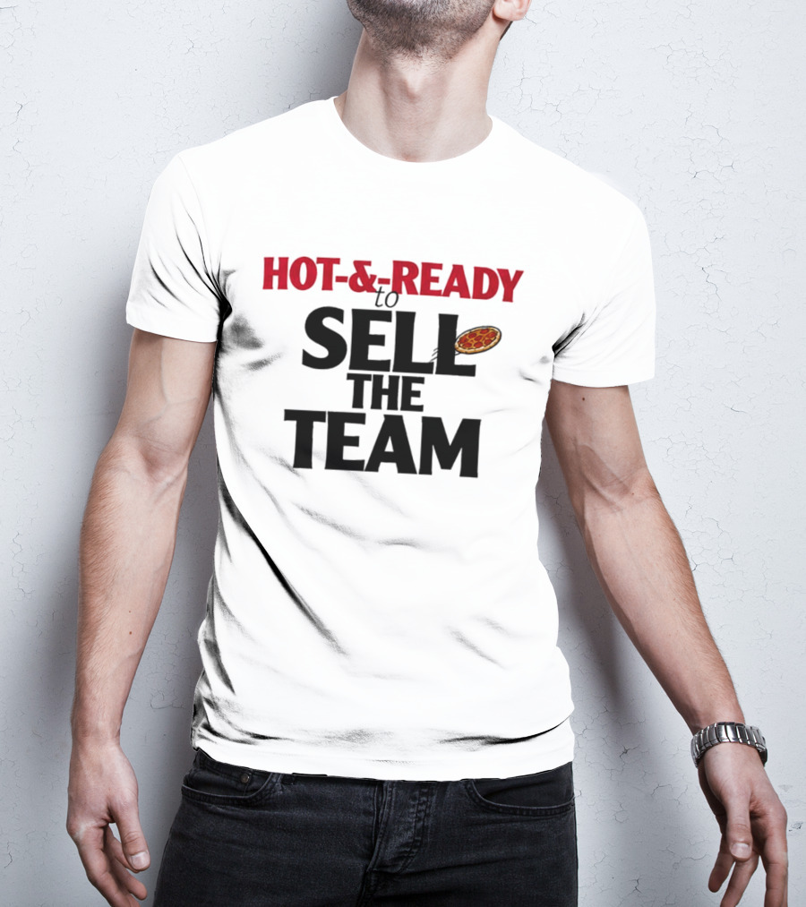 Champagne Athletics 2026 Hot N Ready To Sell The Team Pizza T-Shirt