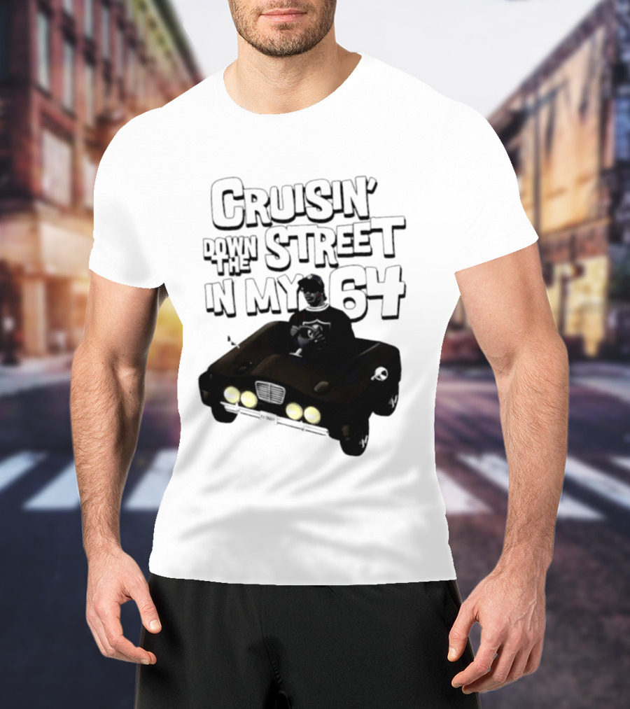 Cruisin' Down The Street In My 64 Car T-Shirt