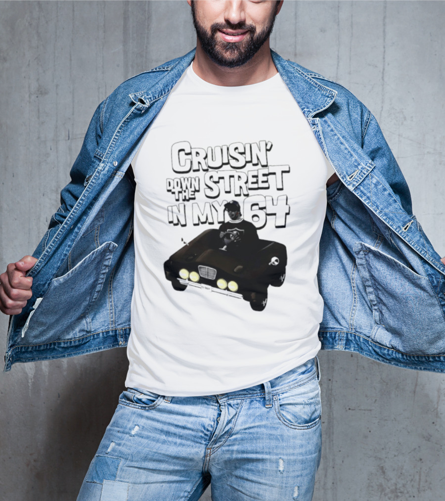 Cruisin' Down The Street In My 64 Car T-Shirt