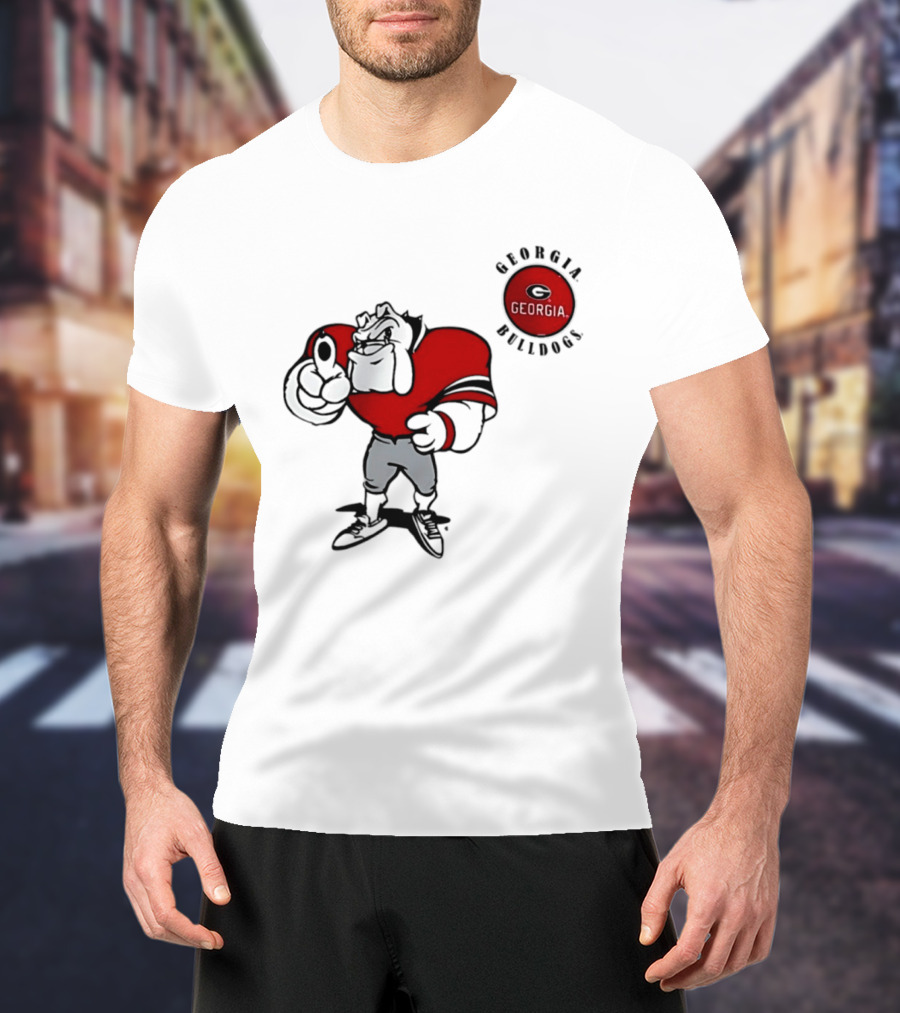 Georgia Bulldogs 2026 NCAA Tailgater Hometown Football Mascot Georgia T-Shirt