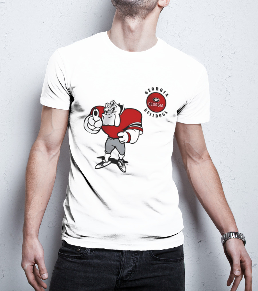 Georgia Bulldogs 2026 NCAA Tailgater Hometown Football Mascot Georgia T-Shirt