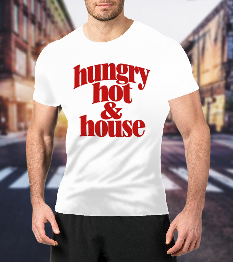 Hungry Hot House Food Red T-Shirt