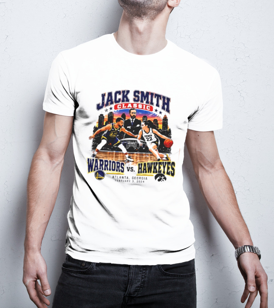 Jack Smith Classic Warriors Vs Hawkeyes Atlanta February 3 2024 T-Shirt