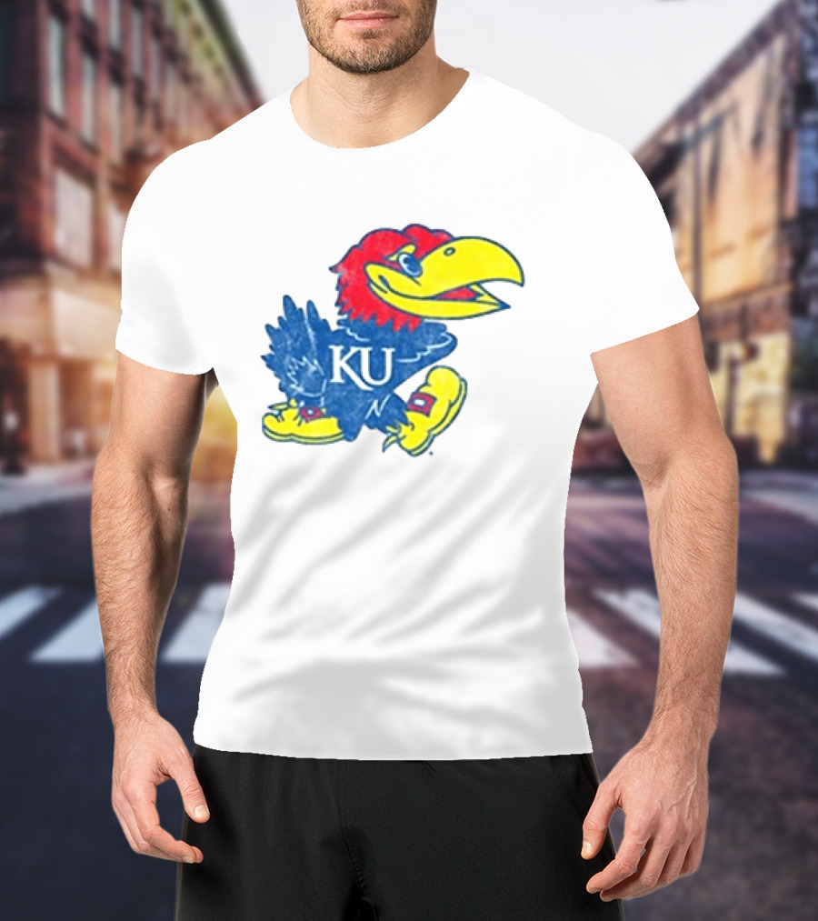 Kansas Jayhawks Wembley Stadium Union Jack Classic KU Jayhawk Sept 19 2026 T-Shirt