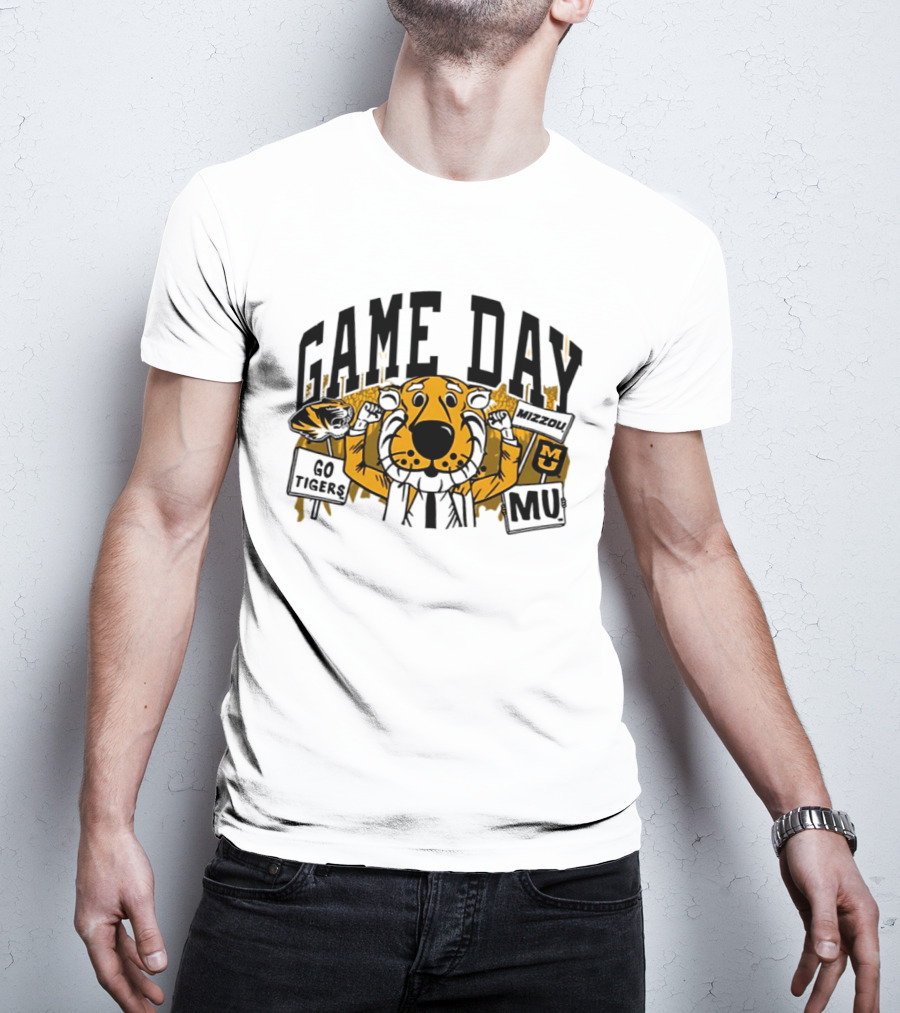 Missouri Tigers 2026 NCAA Game Day Go Tigers MU T-Shirt