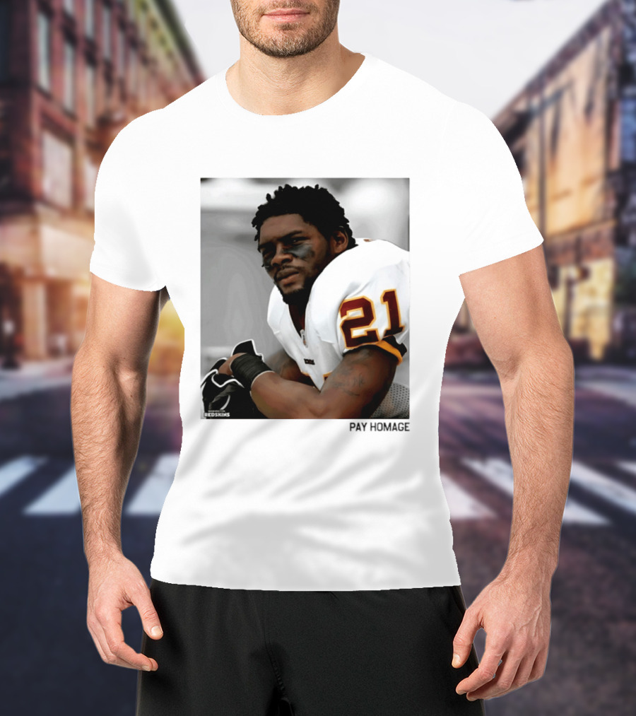 Sean Taylor 21 Washington Redskins Pay Homage Player T-Shirt