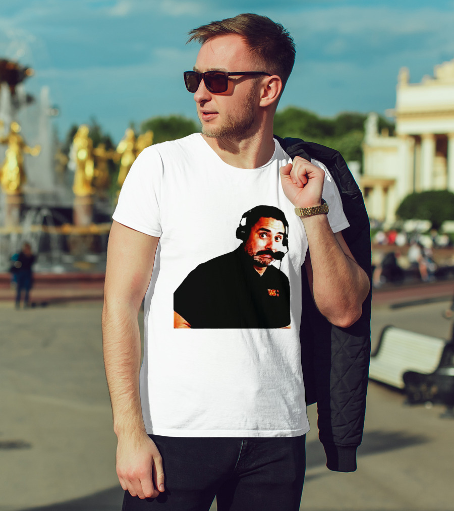 Steve Sarkisian Headset Shocked Longhorns Face Meme T-Shirt