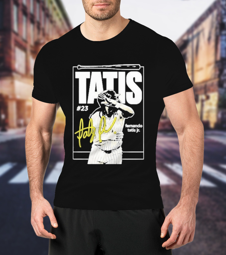 Fernando Tatis Jr No 23 San Diego Padres Tatis Jr. T-Shirt
