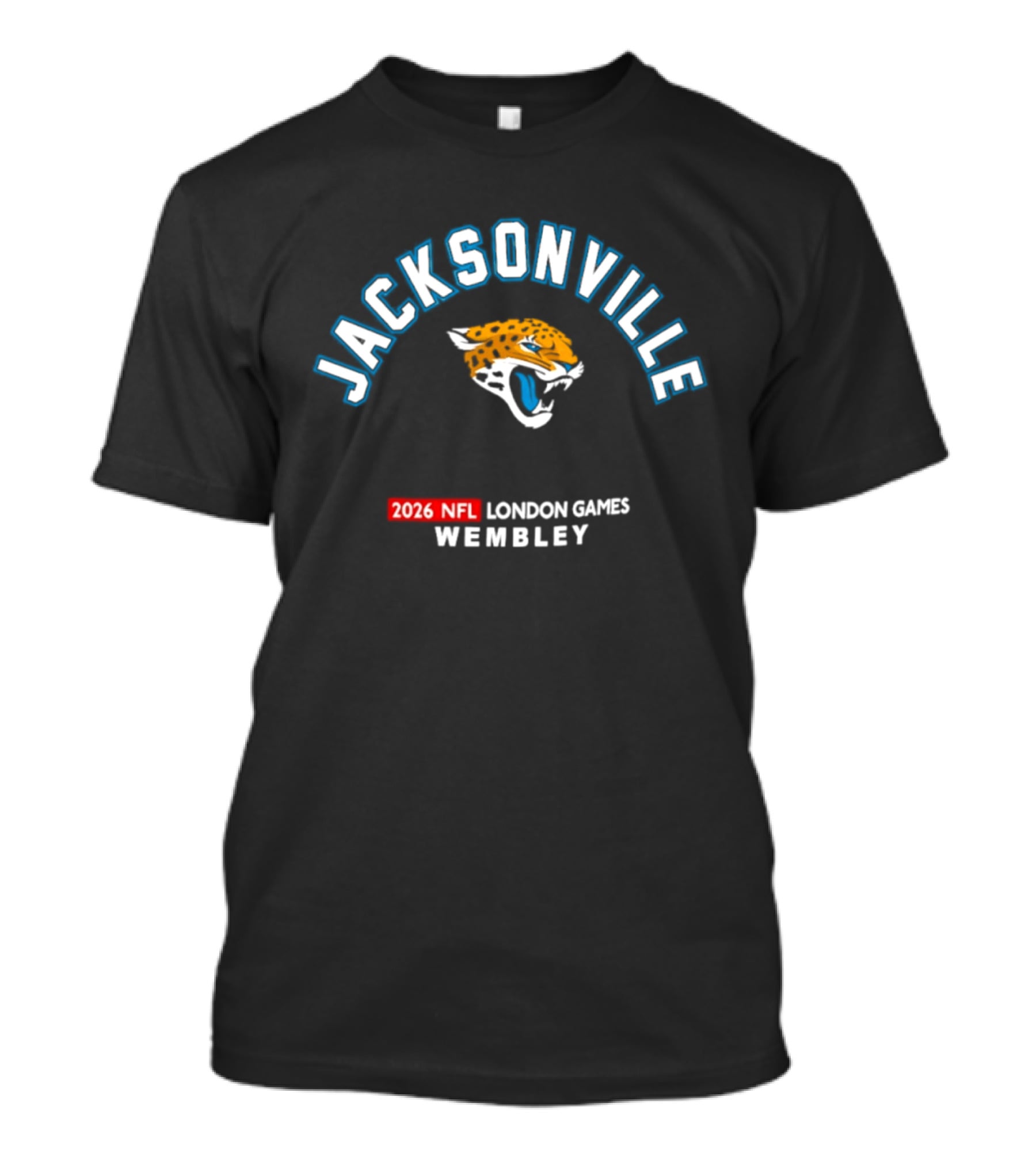 Jacksonville Jaguars 2026 NFL London Games Wembley T-Shirt