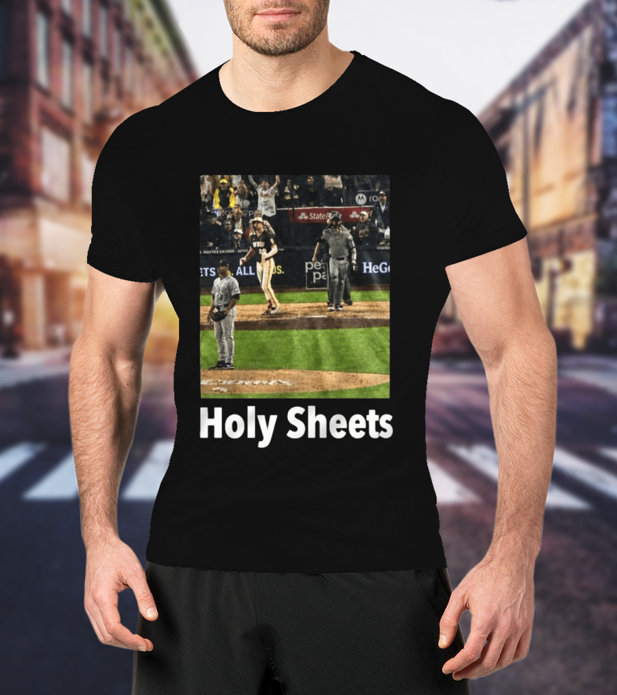 Ty France Holy Sheets Baseball Moment Fan Celebration T-Shirt