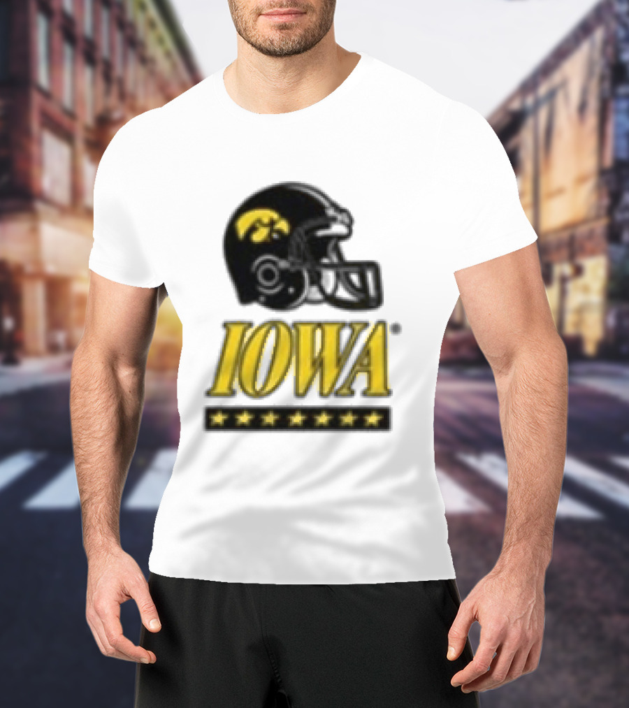 Iowa Hawkeyes Helmet 2026 ESPN College Gameday Runner T-Shirt