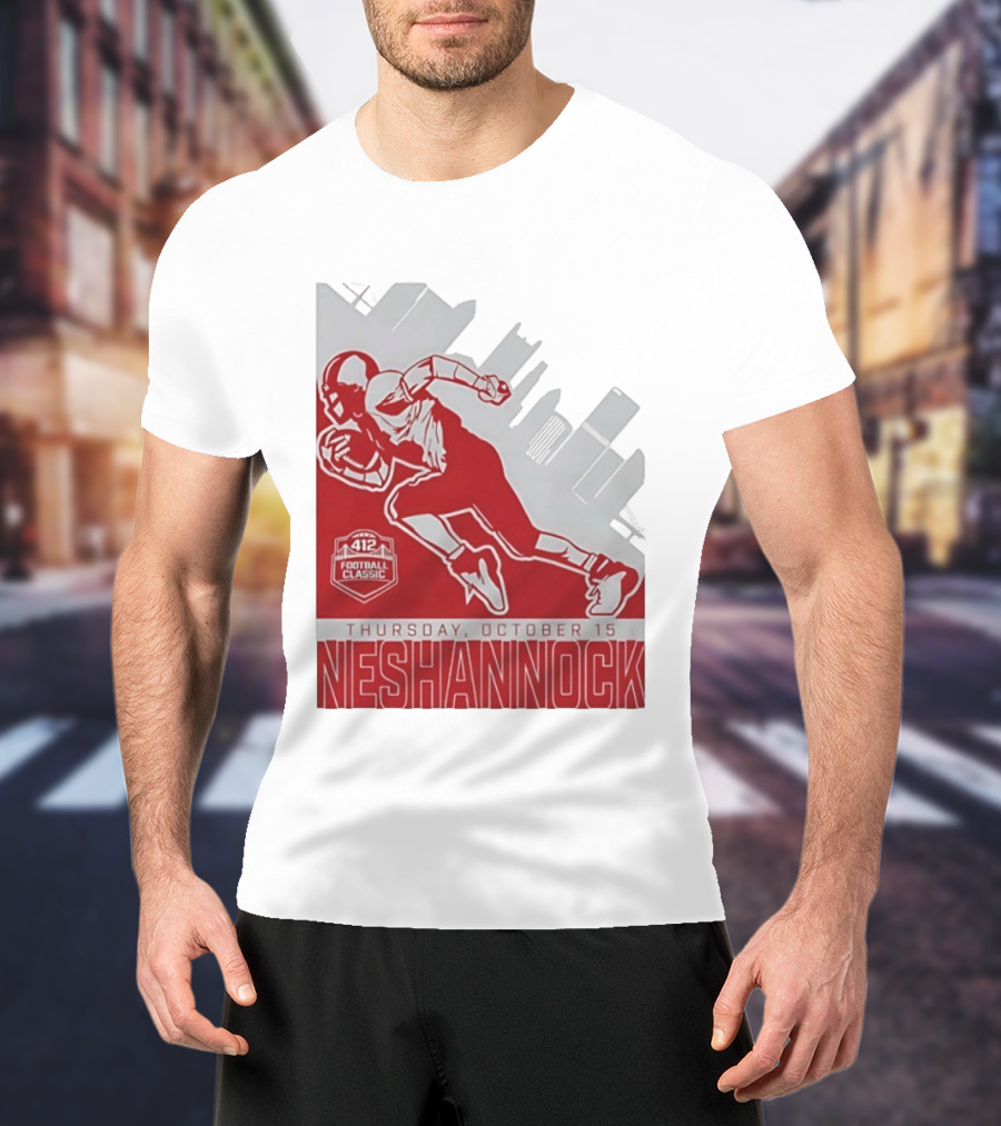 Neshannock 412 Football Classic Thursday October 15 Skyline T-Shirt