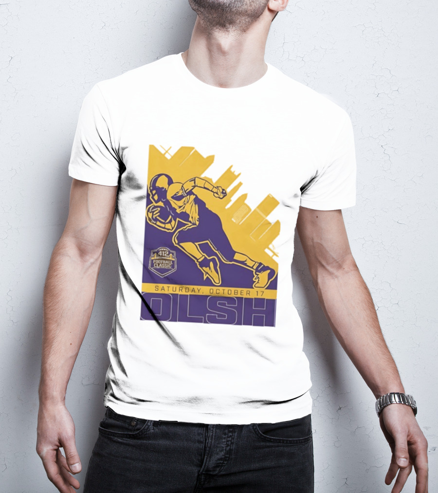 Olsh Football Classic Saturday October 17 City Skyline T-Shirt