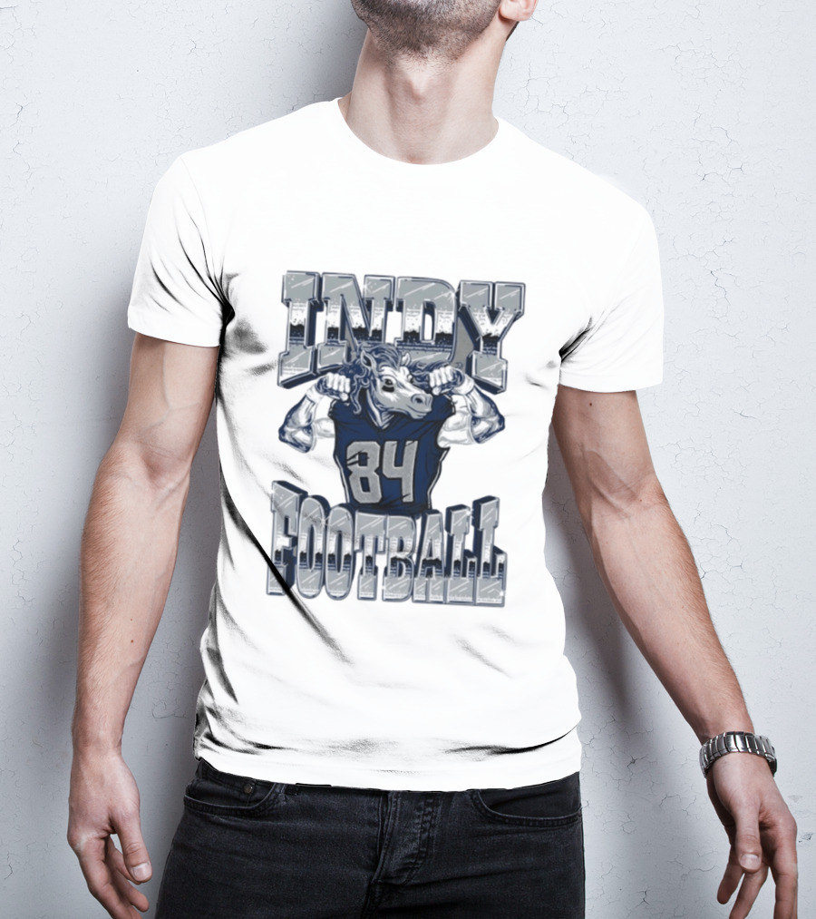 Indy Football Horse Power 84 Indianapolis Colts T-Shirt